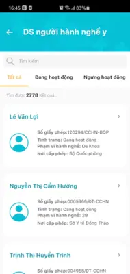 Y Tế Đồng Tháp android App screenshot 2